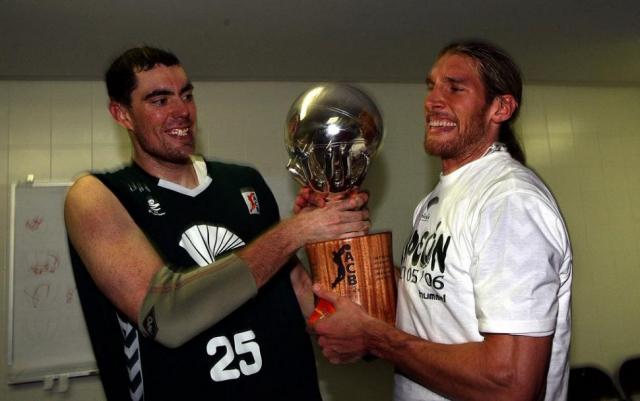 Daniel Santiago y Walter Herrmann (Foto: El Desmarque Málaga)