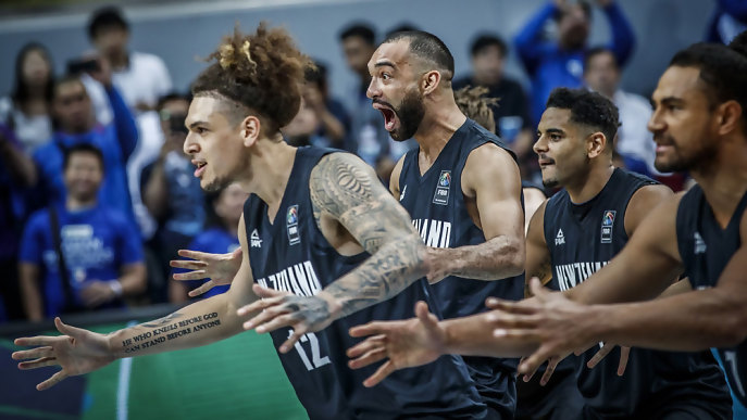 La "haka" de Nueva Zelanda (Foto: FIBA)
