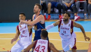 España contra Venezuela en Madrid (Foto: FEB)