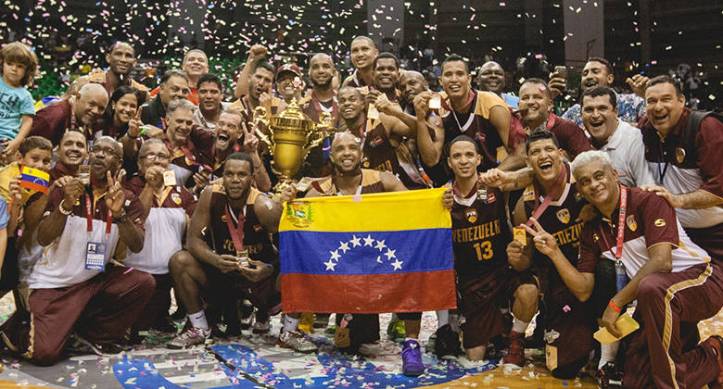 Venezuela, campeón del FIBA Américas (Foto: FIBA)