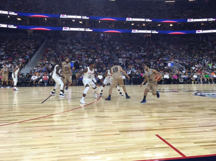 Estados Unidos y Argentina en Las Vegas (Foto: Prensa CABB)