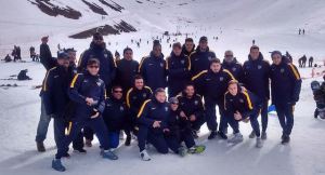 Pretemporada en la nieve (Foto: Boca Juniors)