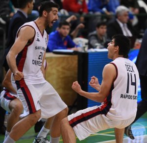 Mathías Calfani y Gabriel Deck (Foto: LNB Contenidos)