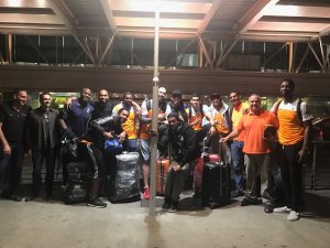 La expedición de Bucaneros rumbo a Argentina (Foto: @BucanerosBBC)