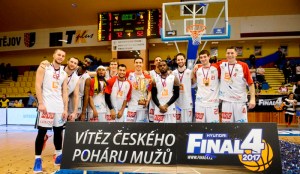 CEZ Nymburk, campeón de la Copa 2017 (Foto: NBL.cz)