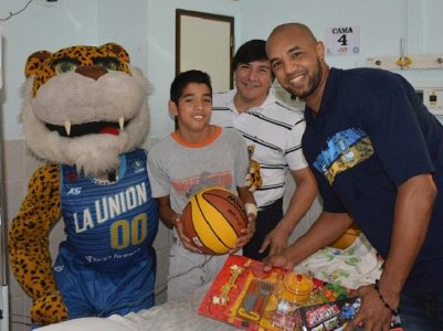 Jagui, mascota de la Unión de Formosa (Foto: La Liga Contenidos)