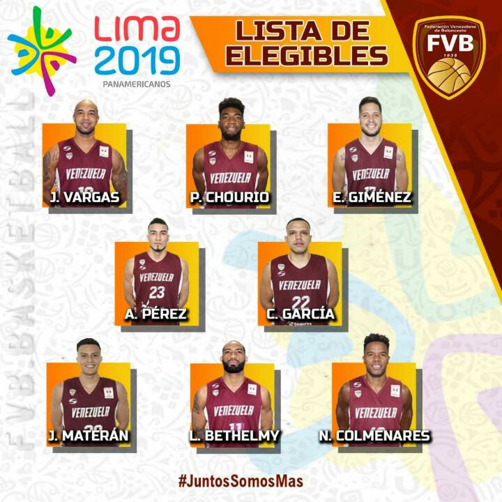 Elegibles Venezuela Basketball 5 x 5